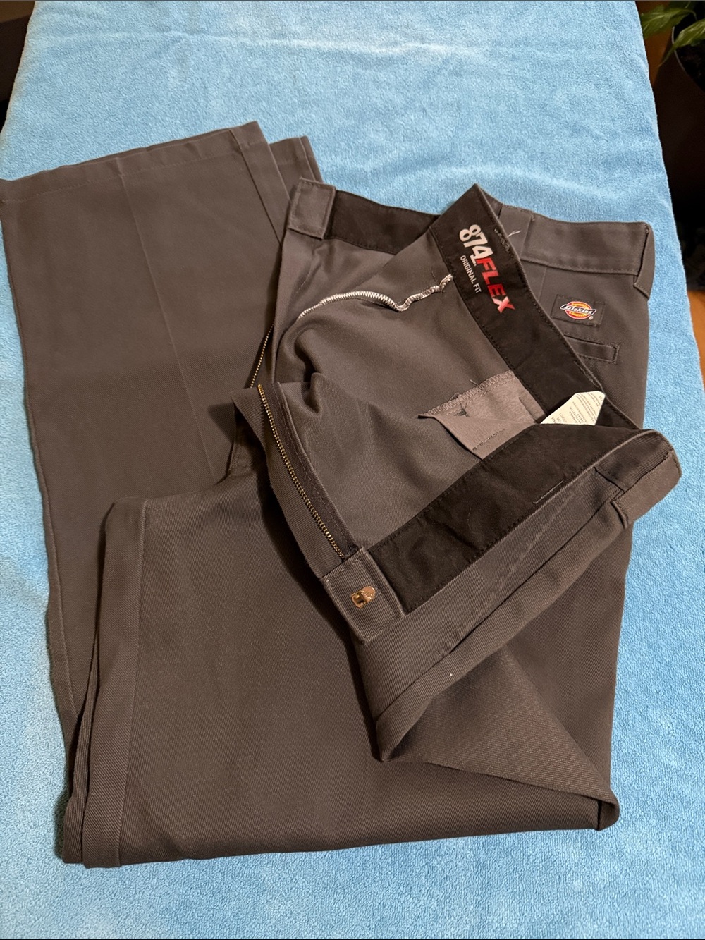 Dickies Men's 874 FLEX Work Pants - Charcoal Gray